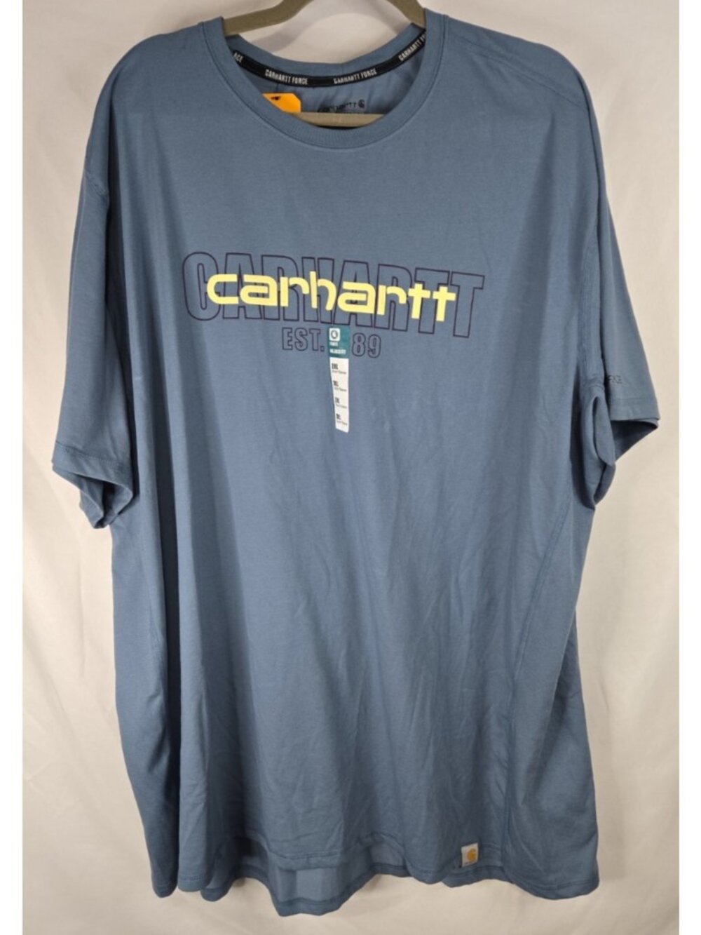 Men's Carhartt SS Tshirt Blue 3XL